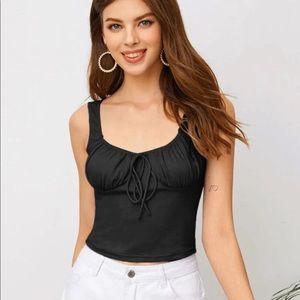 Black Crop Top